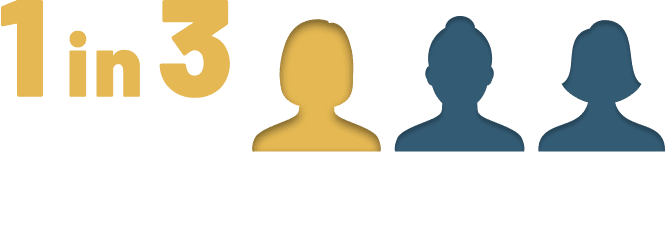 1 in 3 patients